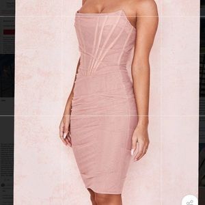 Corset Mini Bodycon Dress